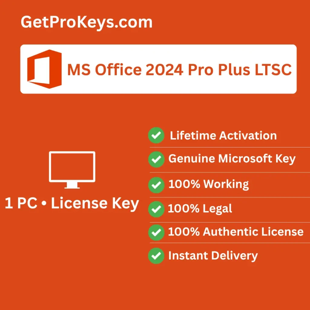 Office 2024 Professional Plus LTSC 1 PC License Key – Automated Telephone Activation