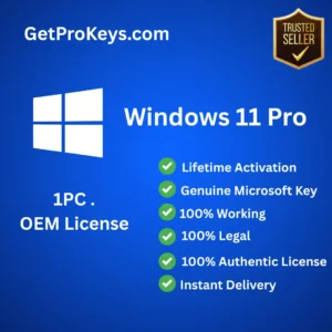 windows-11-pro-1pc-oem-license-key Windows 11 Pro 1 PC OEM License Key – Instant Online Activation